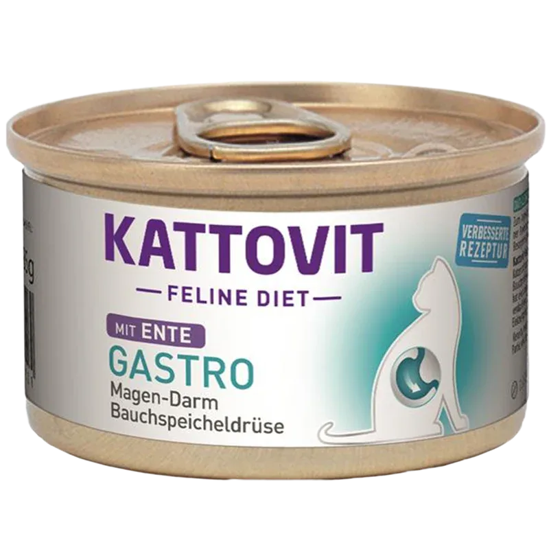 Kattovit Feline Diet Dose Gastro Ente 85 g