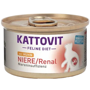 Kattovit Feline Diet Dose Niere / Renal Huhn 85 g