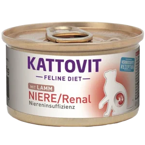 Kattovit Feline Diet Dose Niere / Renal Lamm 85 g