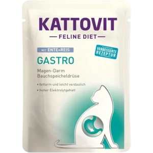 Kattovit Feline Diet Gastro Ente & Reis 85 g