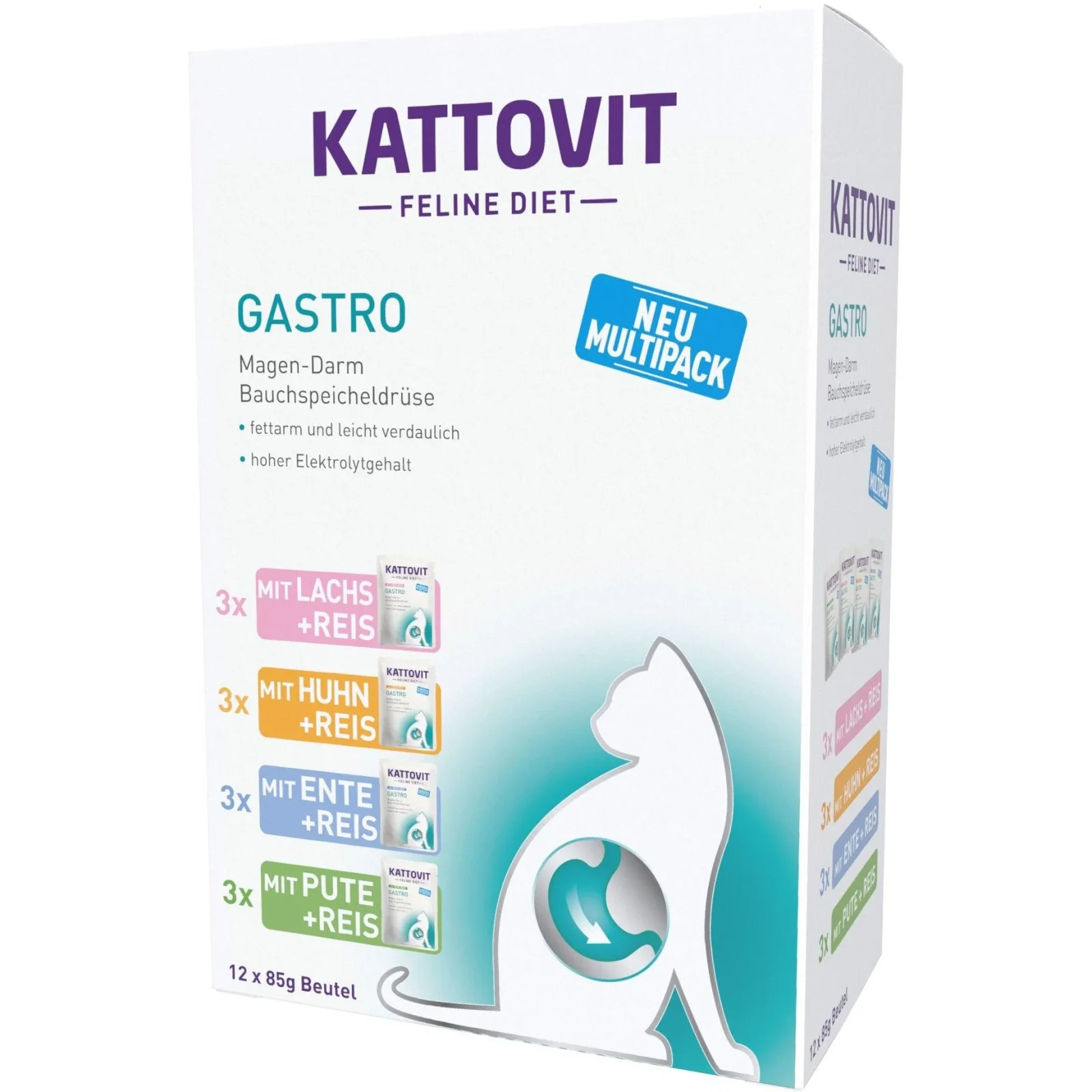Kattovit Feline Diet Gastro Multipack