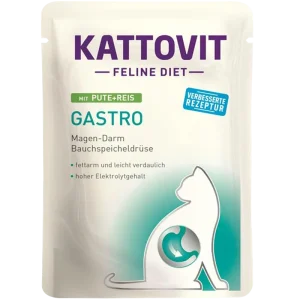 Kattovit Feline Diet Gastro Pute & Reis 85 g