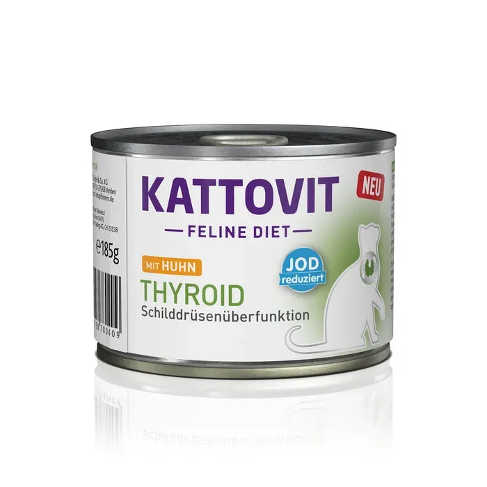 Kattovit Feline Diet Thyroid mit Huhn