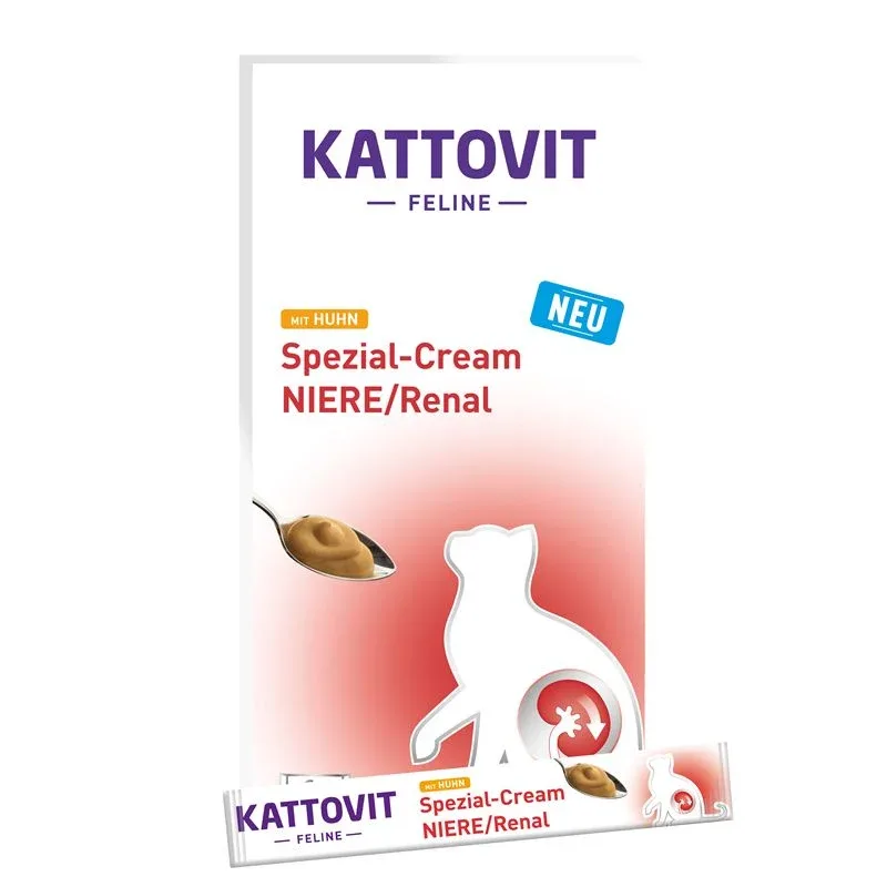 Kattovit Niere/Renal mit Huhn Spezial-Cream