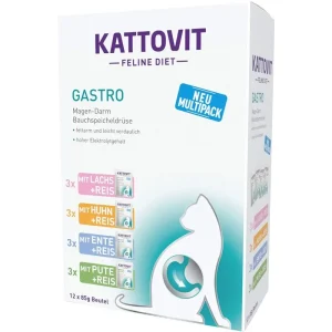Kattovit PB Feline Diet Gastro Multipack 12x85g