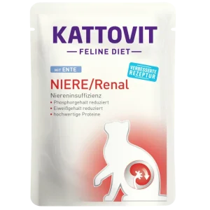 Kattovit PB Feline Diet Niere/Renal Ente 85g
