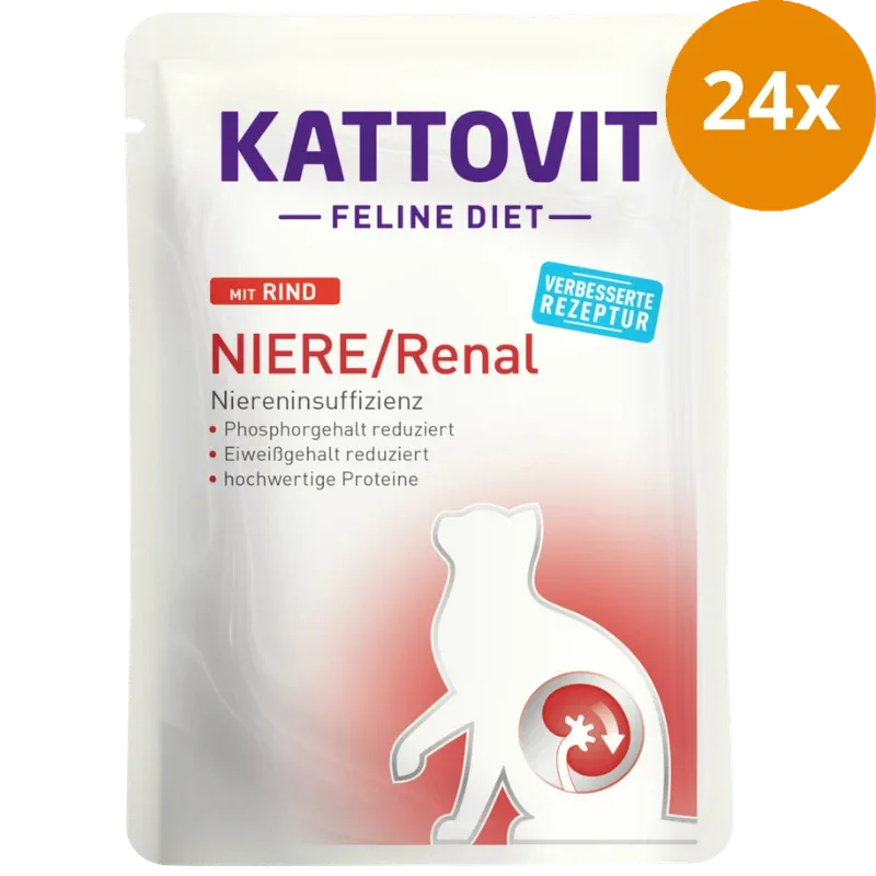 Kattovit PB Feline Diet Niere/Renal Rind 85g - Image 2