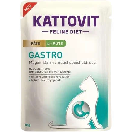 Kattovit PB Feline Diet Paté mit Pute 85 g