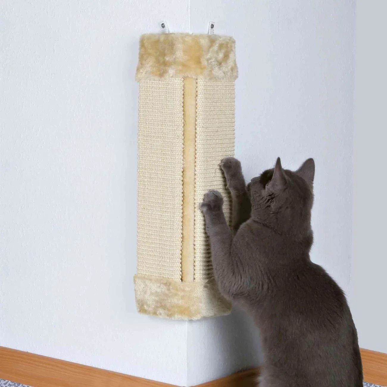 Katzen Kratzbrett für Zimmerecken mit Katzenminze - Image 2