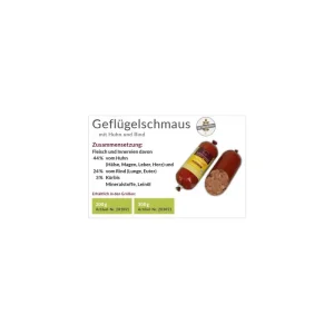 Katzenfutter KatzenGenuss Geflügelschmaus 200 g | 896849 - HaustierPro