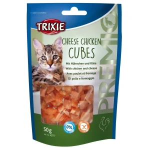 Katzenleckerlis Light Premio Cheese Chicken Cubes