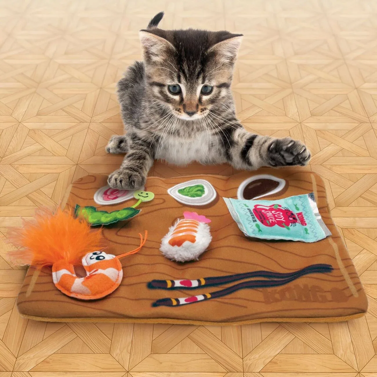 Katzenspielzeug Pull A Partz Sushi - Image 2