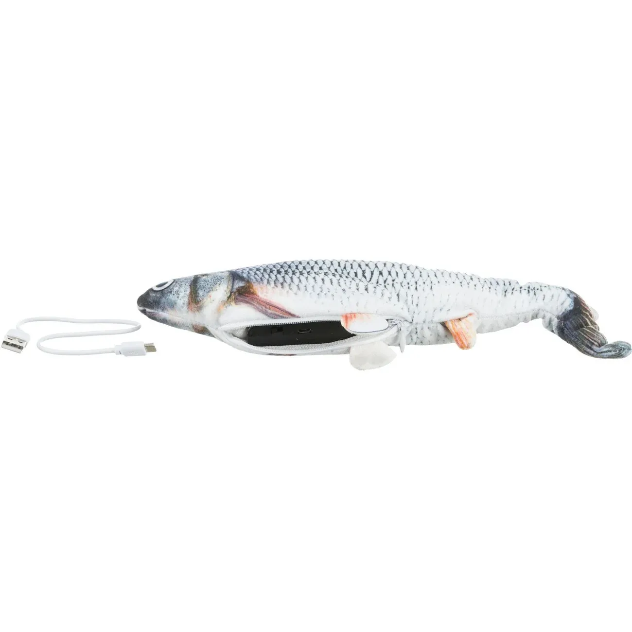 Katzenspielzeug Zappelfisch mit Katzenminze - Image 2