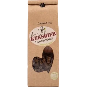 KEKSDIEB Hundeleckerli Lachs Fitis getreidefrei 125 g