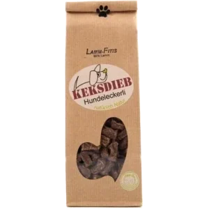 KEKSDIEB Hundeleckerli Lamm Fitis getreidefrei 125 g
