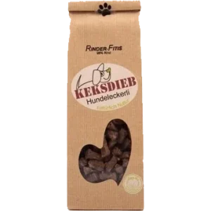 KEKSDIEB Hundeleckerli Rinder Fitis getreidefrei 125 g