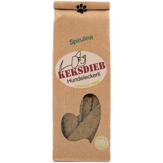 KEKSDIEB Hundeleckerli Spirulina Stangen 100 g