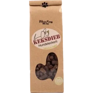 KEKSDIEB Hundeleckerli Wild Fitis getreidefrei 125 g