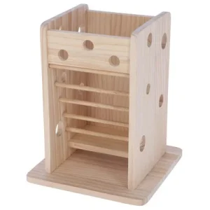 Kerbl Pet Heu- und Gemüseturm für Kleintiere L 24 x B 24 x H 30 cm