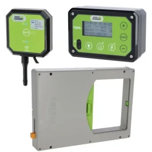 Kerbl SmartCoop Basis Starter Set mit WLAN Modul und Hühnerklappe