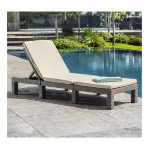Keter Sonnenliege mit Auflage Daytona Cappuccino Eco Friendly - HaustierPro