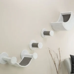 Kletterwand für Katzen, 4-teilig