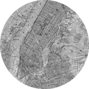 Komar - Deko Sticker - DOTS - Map Handgefertigt | Einzigartig - HaustierPro