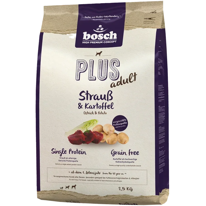 bosch HPC Plus Adult Strauß & Kartoffel - Image 2