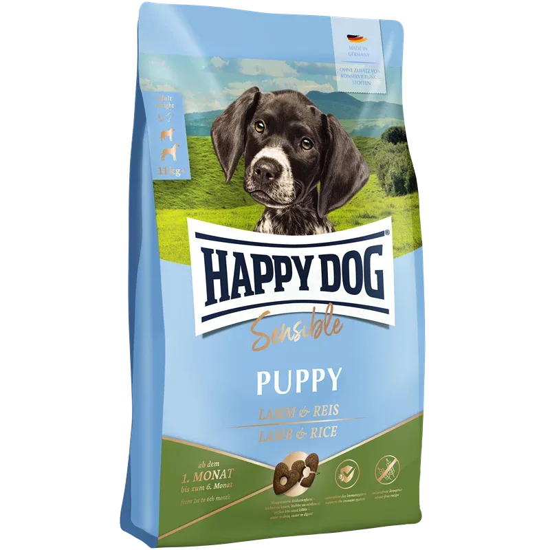 Kombipaket Happy Dog Puppy Lamm & Reis - Image 2