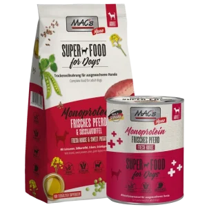 Kombipaket MAC's Dog Monoprotein Pferd