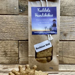 Kombüsen Gold – Vitaminreicher Hundekeks | Kürbis & Walnuss für Herbs