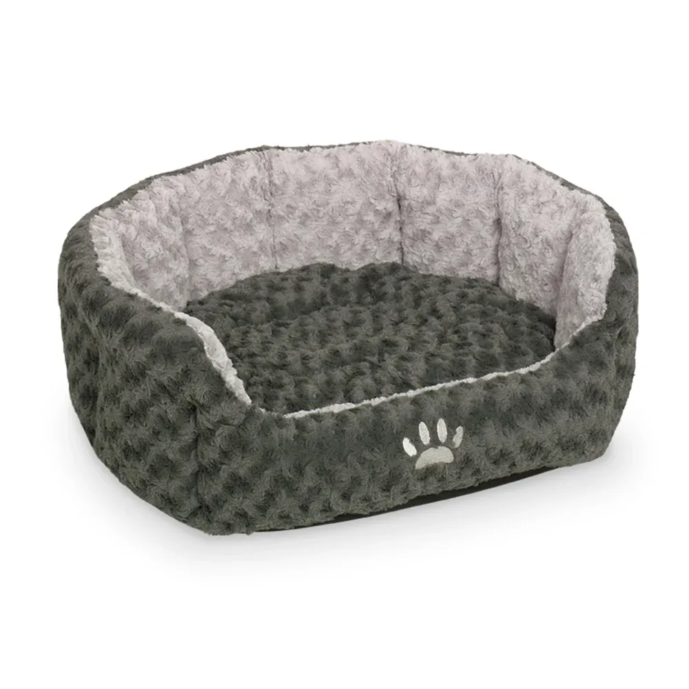 Komfort Bett oval Seoli für Hunde und Katzen