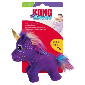 KONG Cat Enchanted Buzzy Unicorn