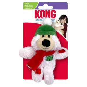 KONG Cat Holiday Softies Bear