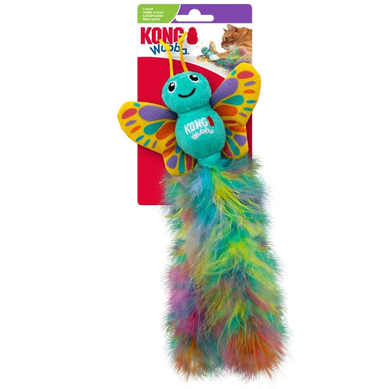 KONG Cat Wubba Butterfly