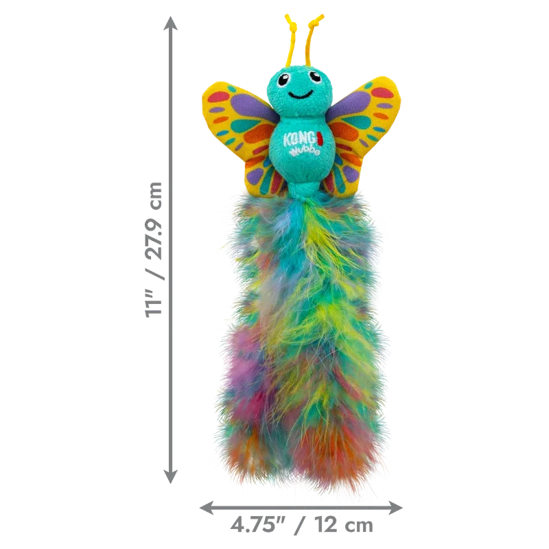 KONG Cat Wubba Butterfly - Image 2