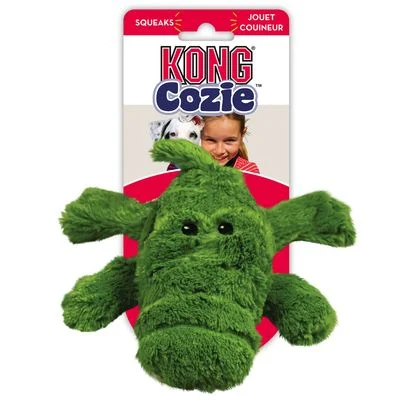 KONG Cozie Ali Alligator Gr. M: L 25 x B 23 x H 8 cm