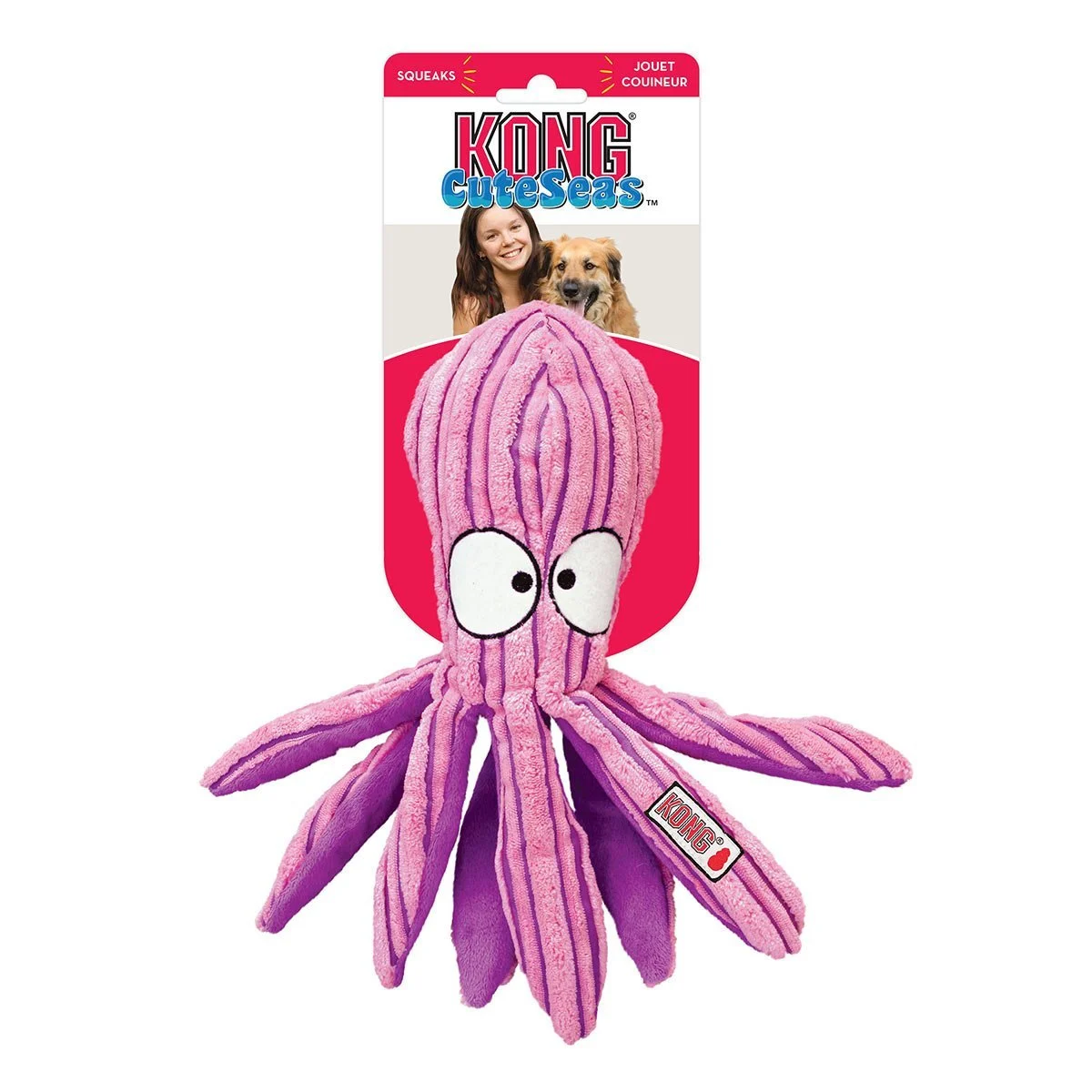 KONG Cuteseas Octopus Lg - Image 2