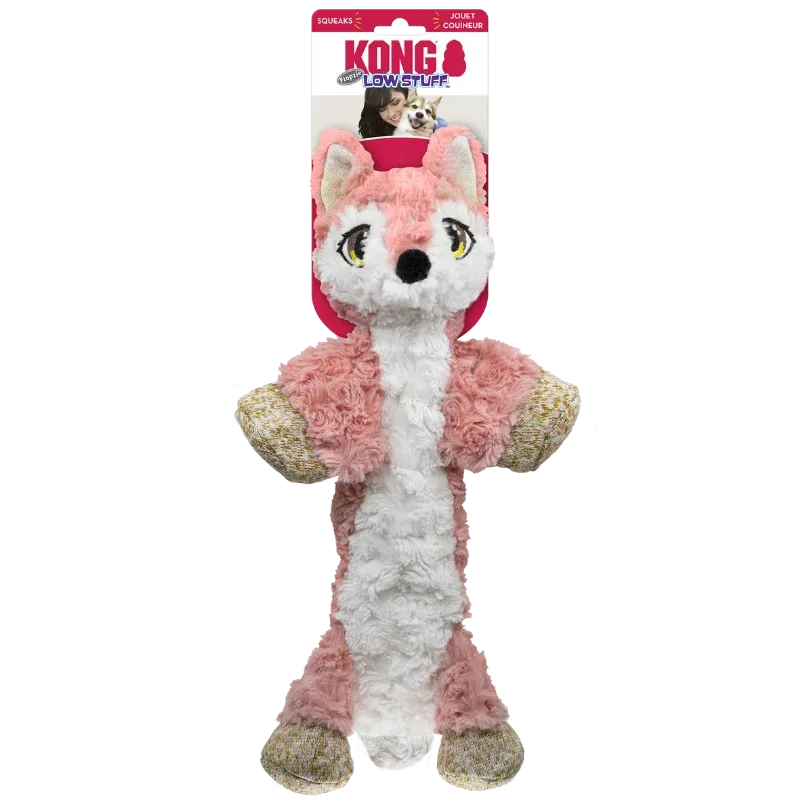 KONG Low Stuff Flopzie Fox