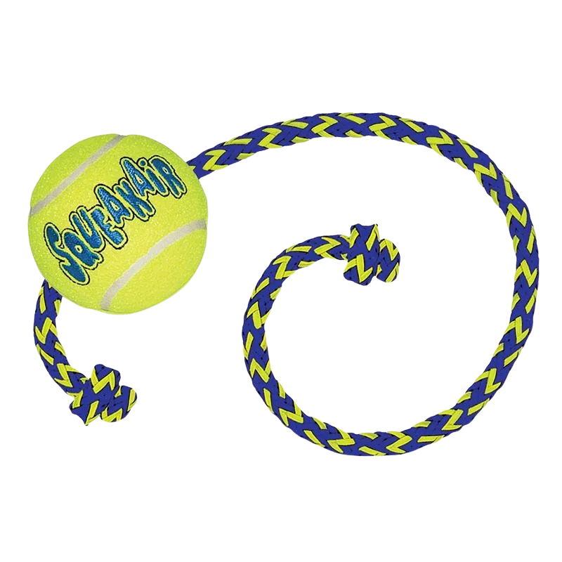 KONG SqueakAir Balls mit Seil