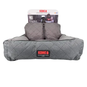 KONG Ultimate Safety Seat & Tether – Hunde-Autositz mit Sicherheitsgurt | 48×50 cm