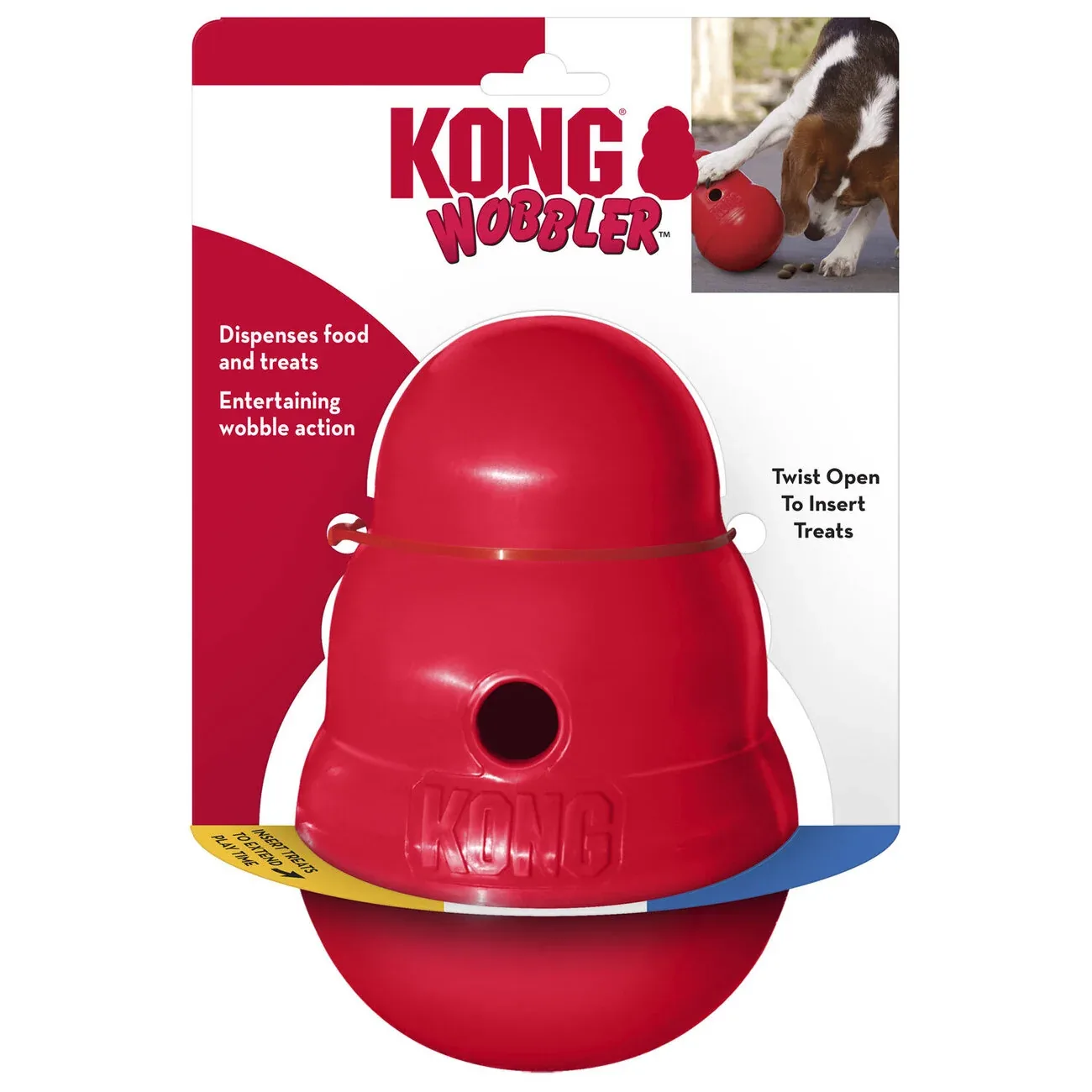KONG Wobbler Steh-auf-Männchen für Hunde - Image 2
