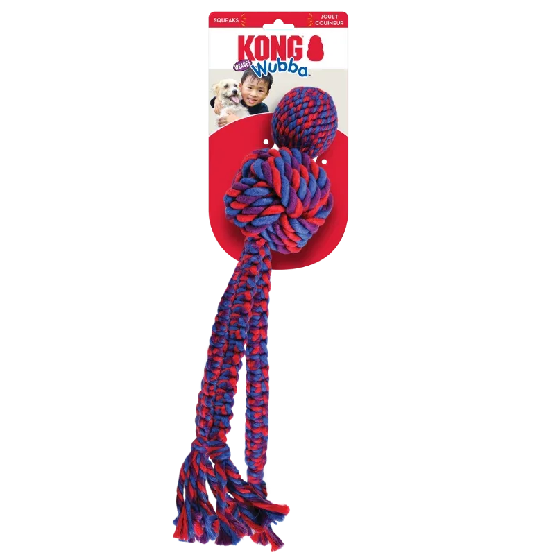 KONG Wubba Weaves mit Seil - Image 2