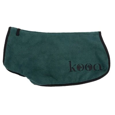 kooa Deluxe Mikrofaser Hundebademantel XS: ca. 25 cm Rückenlänge