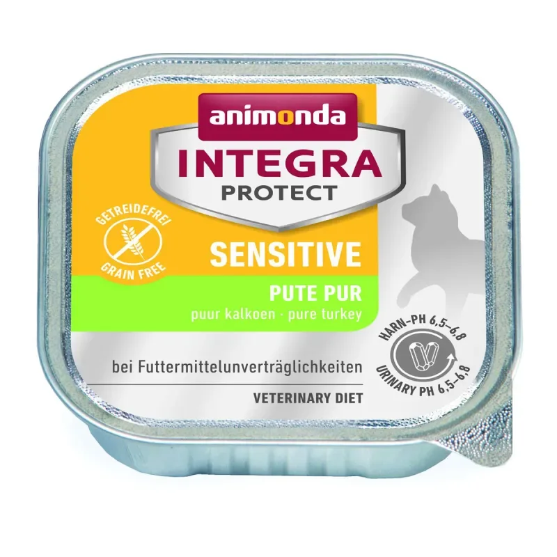 Kratzfeste animonda integra Cat Sensitiv Pute pur 100g Schale | 202461 - HaustierPro