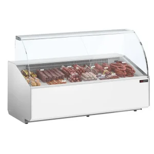 Kühltheke - 2500mm - Frontblende Weiß - HaustierPro