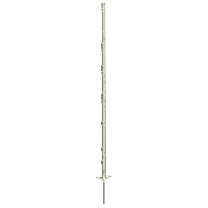 Kunststoffpfahl Standard Doppeltritt 156 cm weiß 5 Stück | 156 | 914455 - HaustierPro