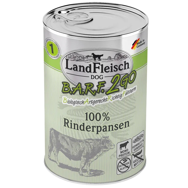 LandFleisch B.A.R.F.2GO Rinderpansen 400 g