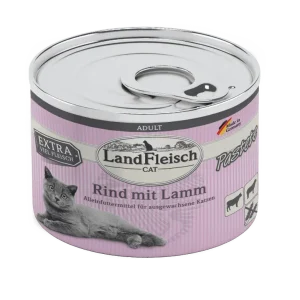 LandFleisch Cat Adult Pastete Rind mit Lamm