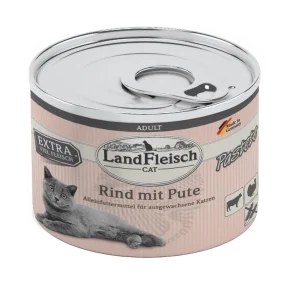 Landfleisch Cat Adult Pastete Rind mit Pute